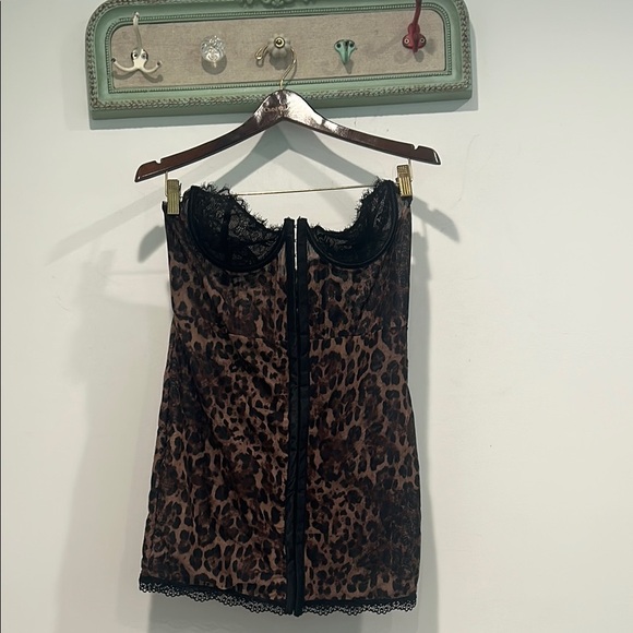 Current Mood Leopard Print Mini Dress - Picture 1 of 6